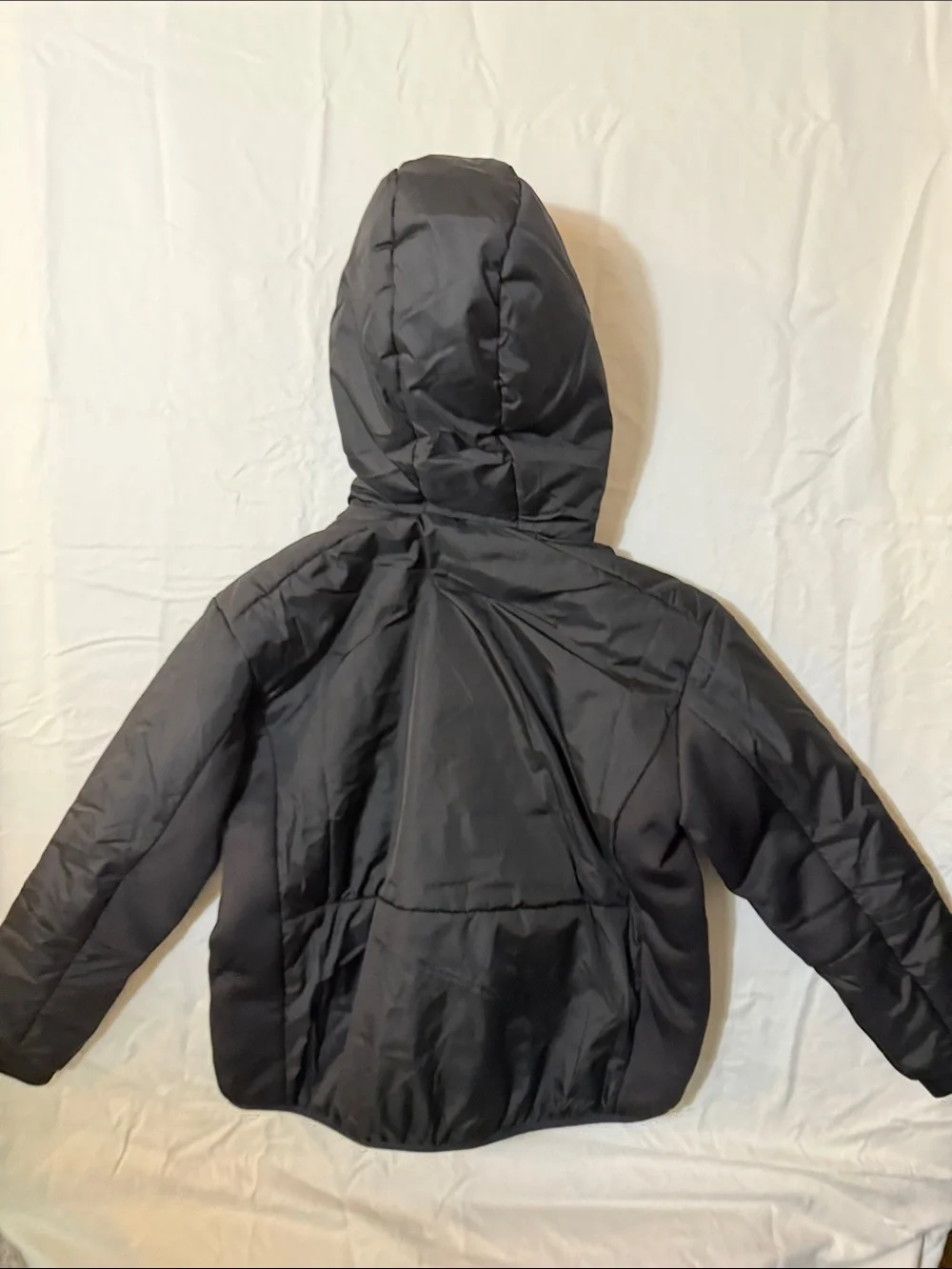 GAP Kids Black Hooded Jacket L (10)